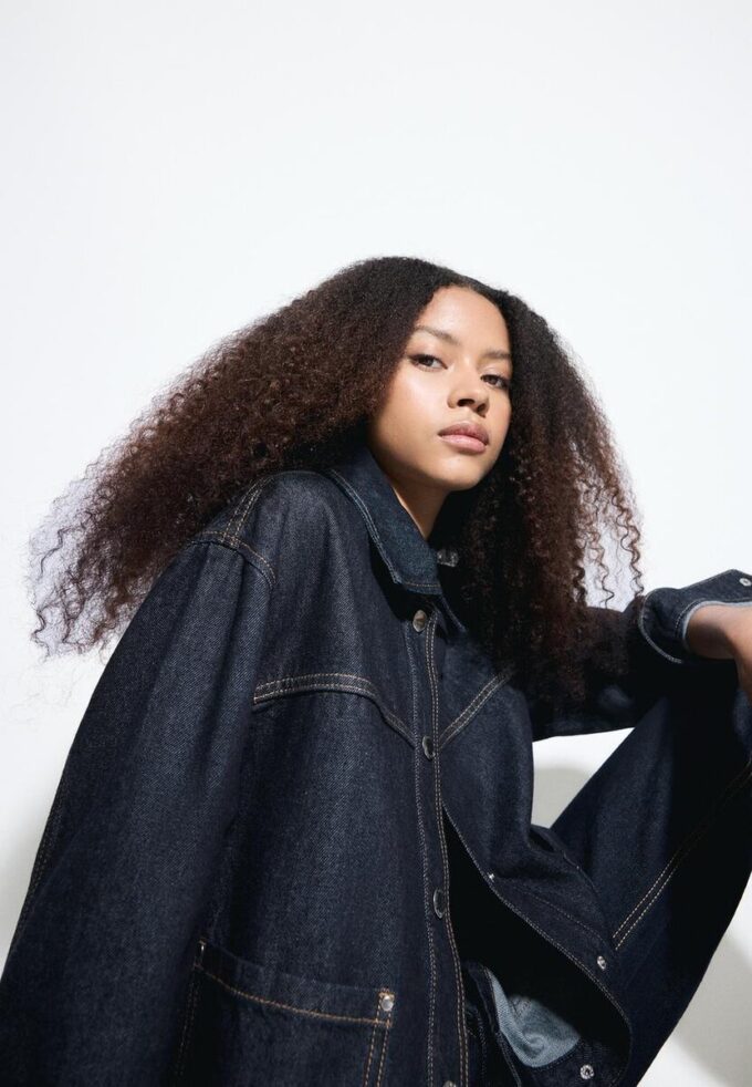 Veste en jean avec poches Veste en jean avec poches