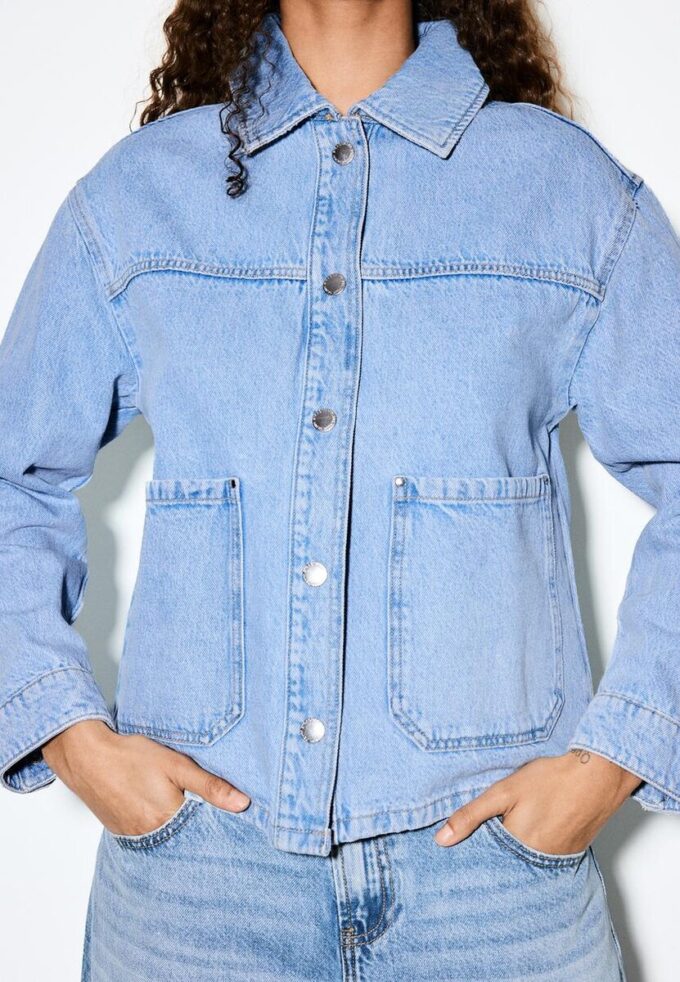 Veste en jean avec poches Veste en jean avec poches