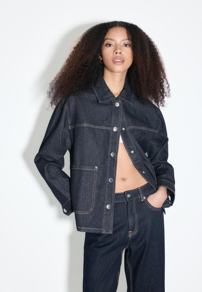 Veste en jean avec poches Veste en jean avec poches