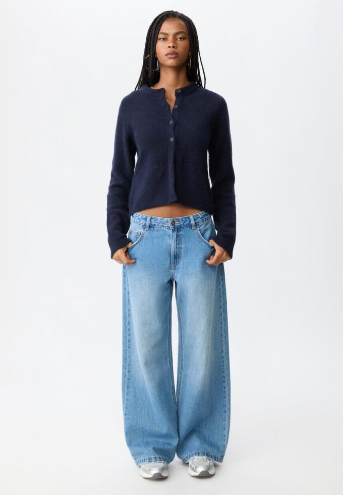 Veste en maille boutonnée Veste en maille boutonnée