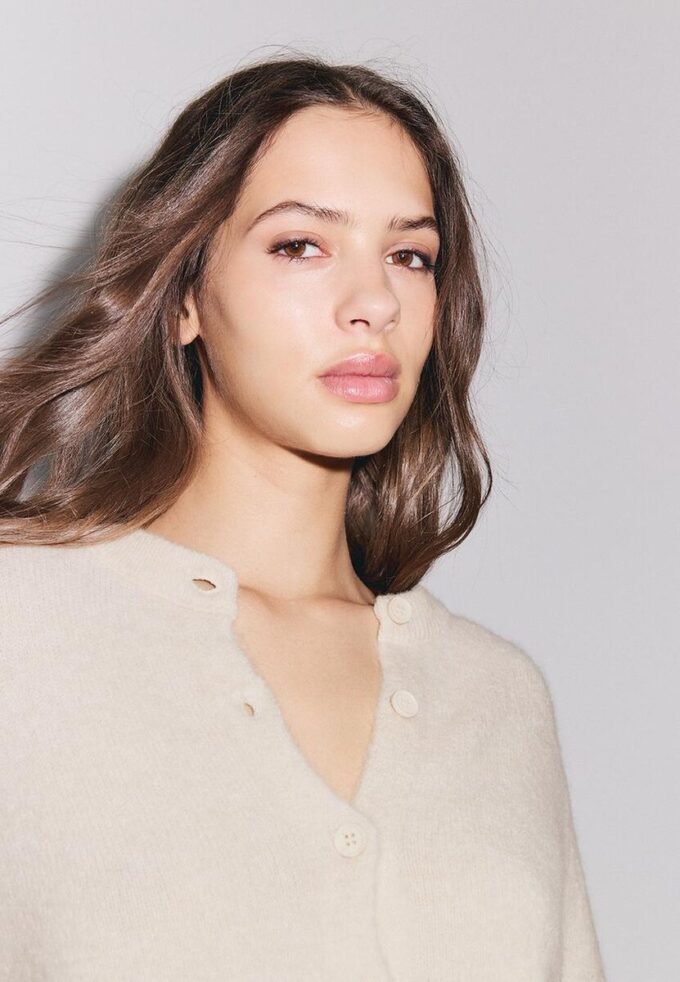 Veste en maille boutonnée Veste en maille boutonnée