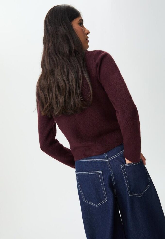 Veste en maille boutonnée Veste en maille boutonnée