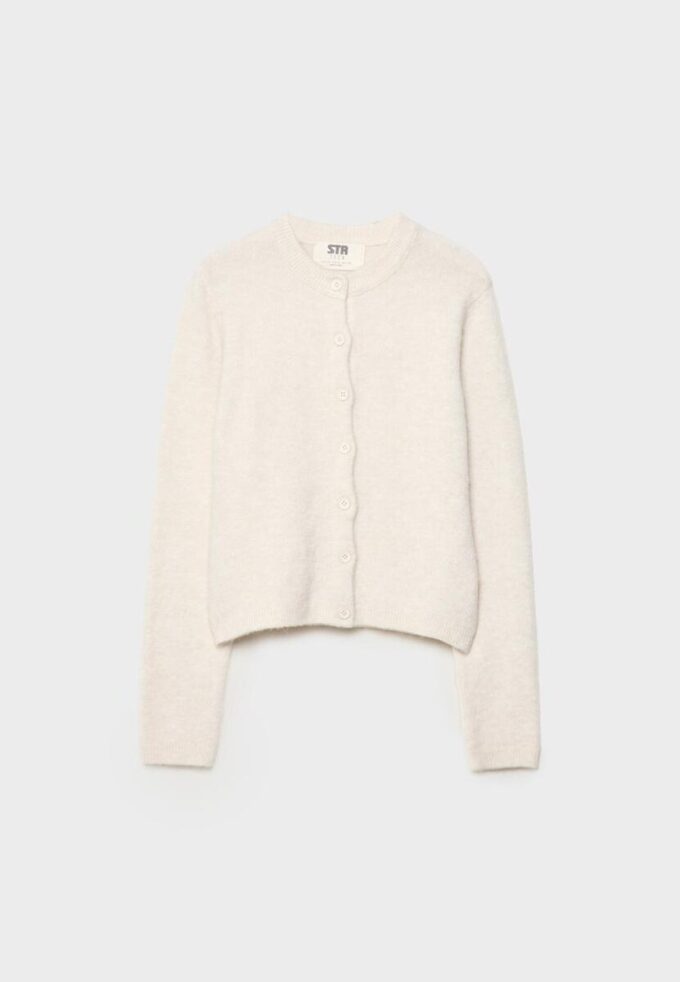 Veste en maille boutonnée Veste en maille boutonnée