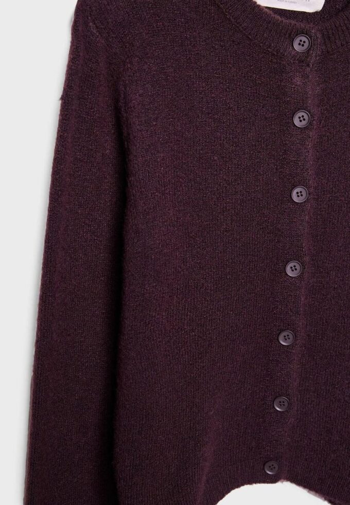 Veste en maille boutonnée Veste en maille boutonnée