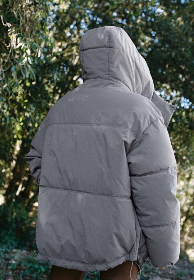 Veste matelassée oversize à capuche Veste matelassée oversize à capuche