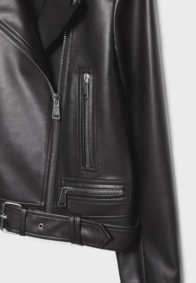 Veste motard effet cuir Veste motard effet cuir