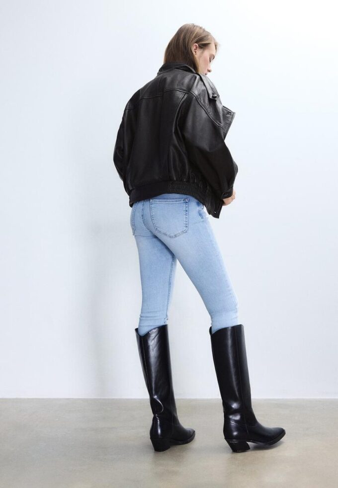 Veste oversize 100 % Cuir