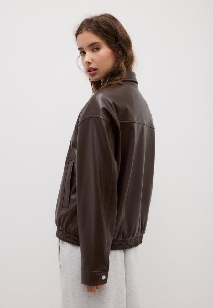 Veste oversize effet cuir Veste oversize effet cuir