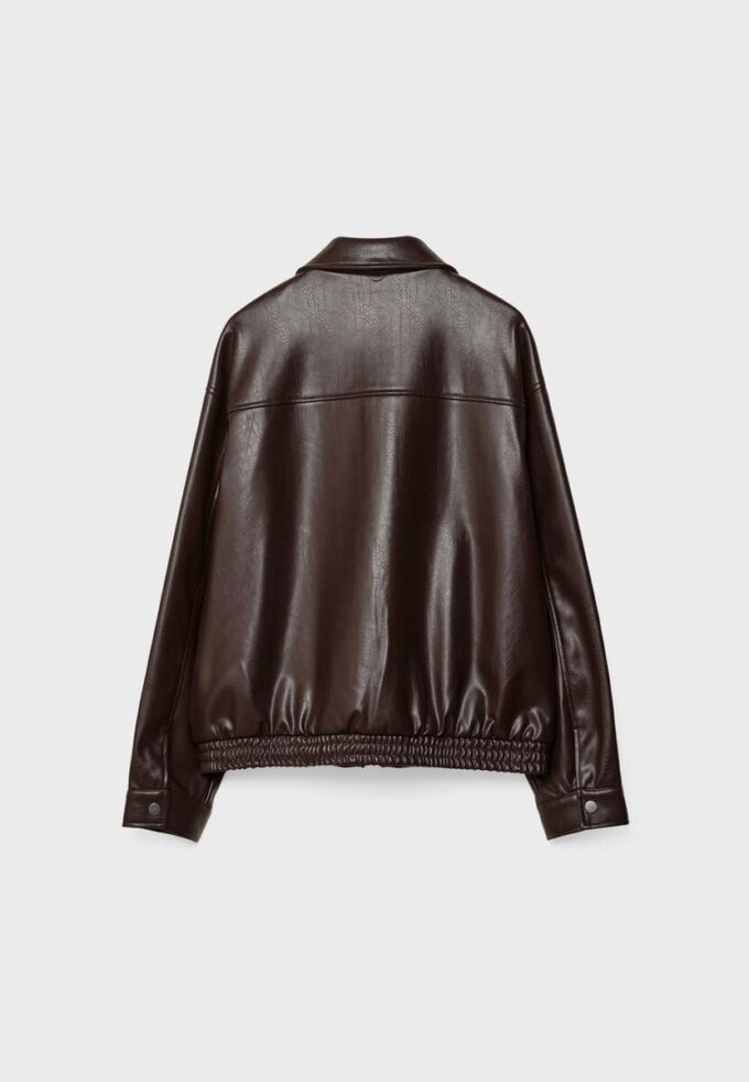 Veste oversize effet cuir Veste oversize effet cuir