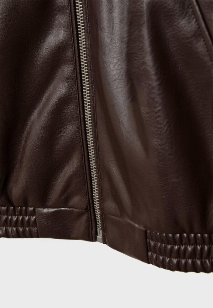 Veste oversize effet cuir Veste oversize effet cuir