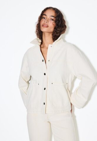 Veste à poches plaquées