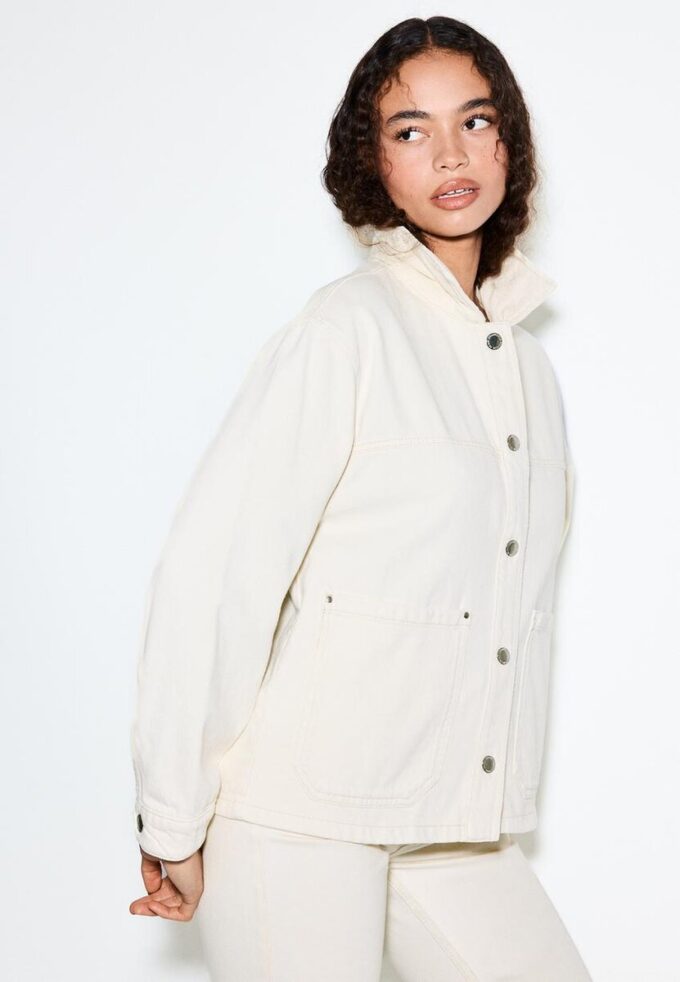 Veste à poches plaquées