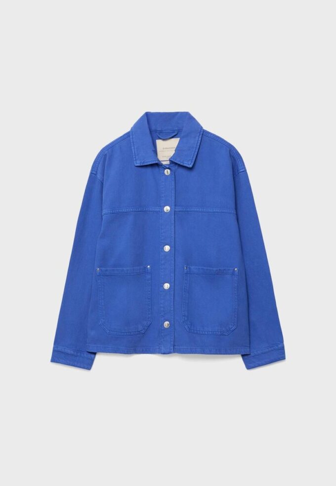 Veste à poches plaquées