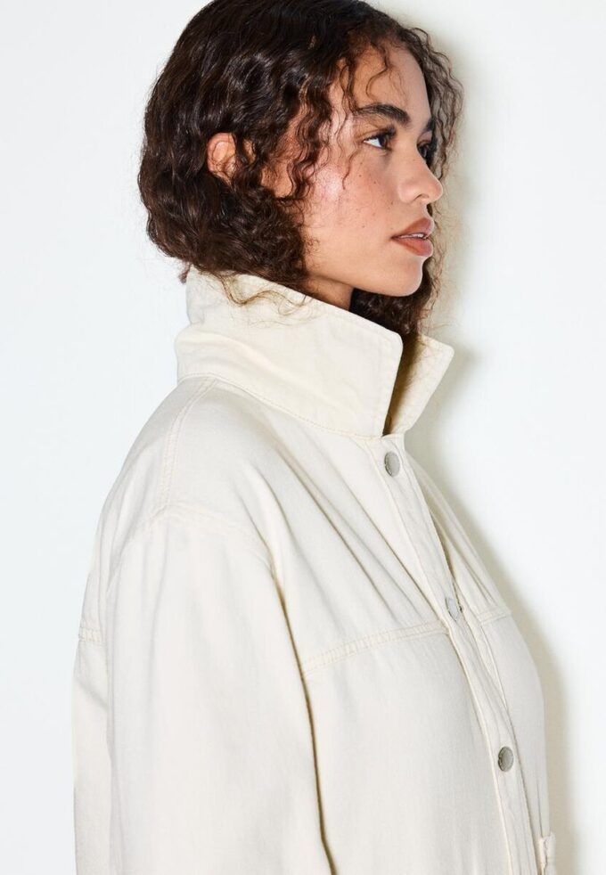 Veste à poches plaquées