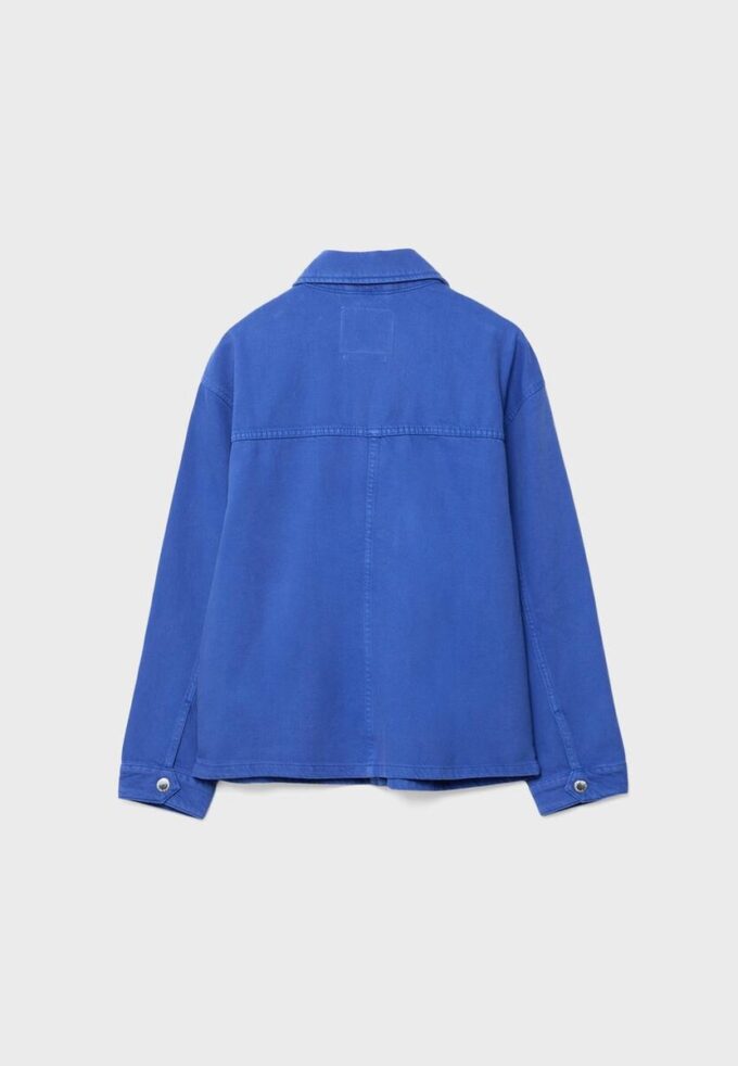 Veste à poches plaquées