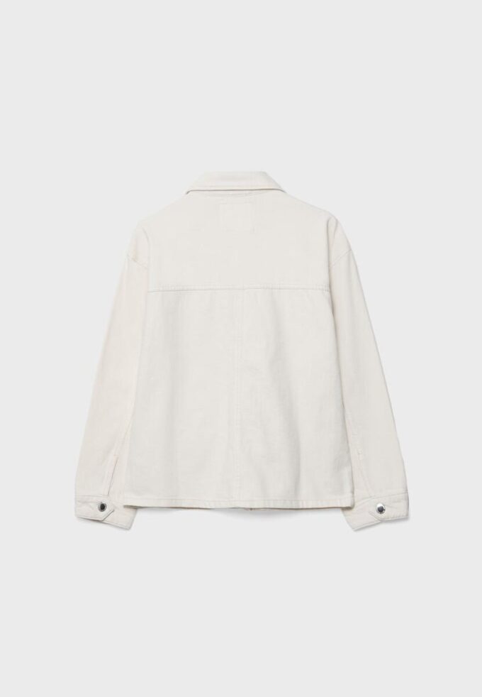 Veste à poches plaquées