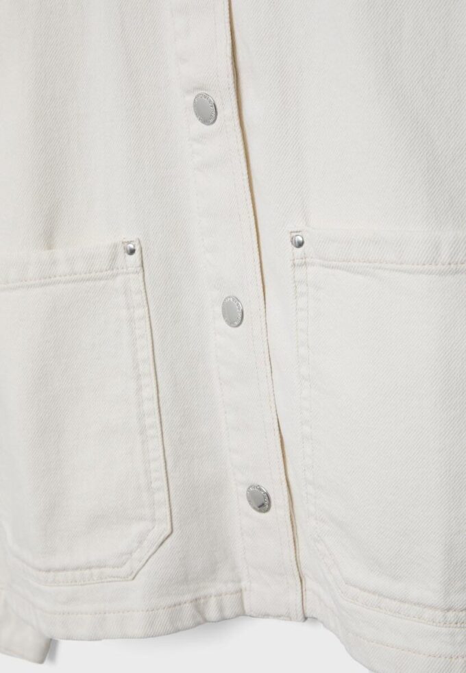 Veste à poches plaquées